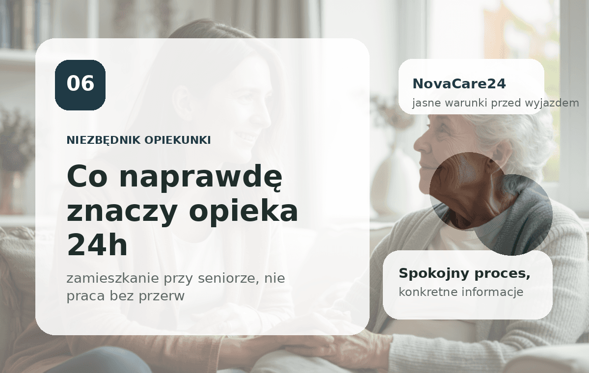 Co naprawdę oznacza opieka 24h?