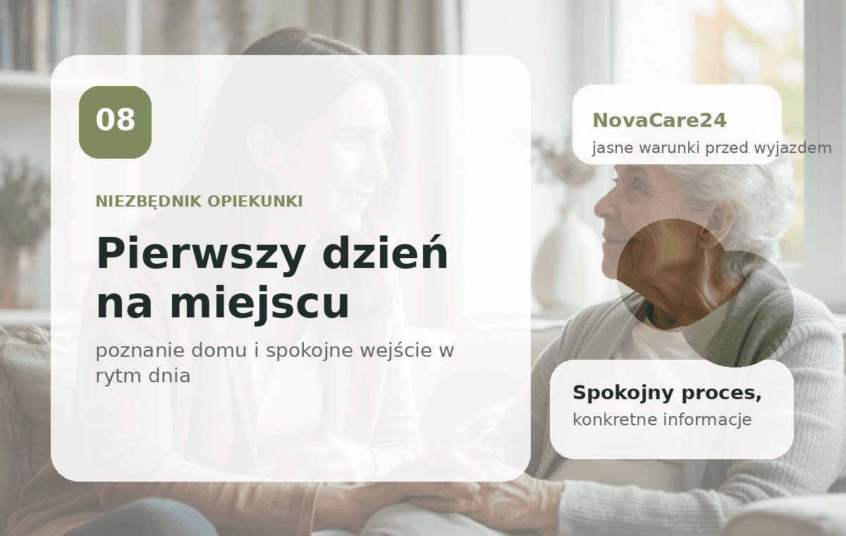 Pierwszy dzień na miejscu