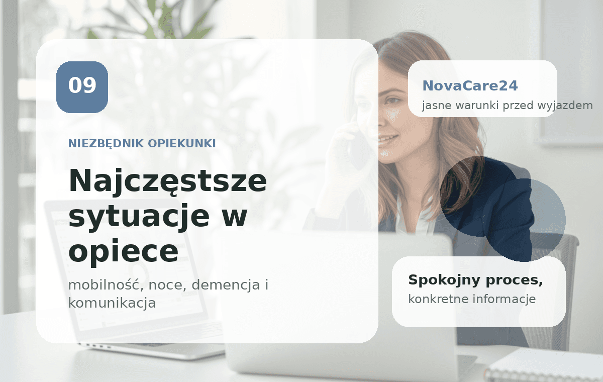 Najczęstsze sytuacje w opiece